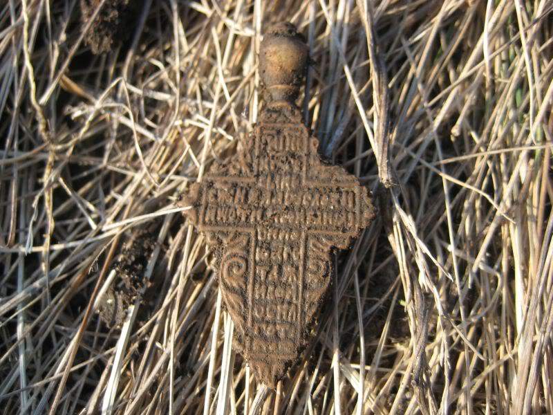 крест с весеннего копа
